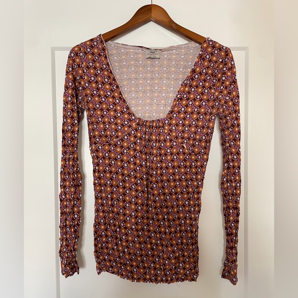 Xdye Patterned Blouse